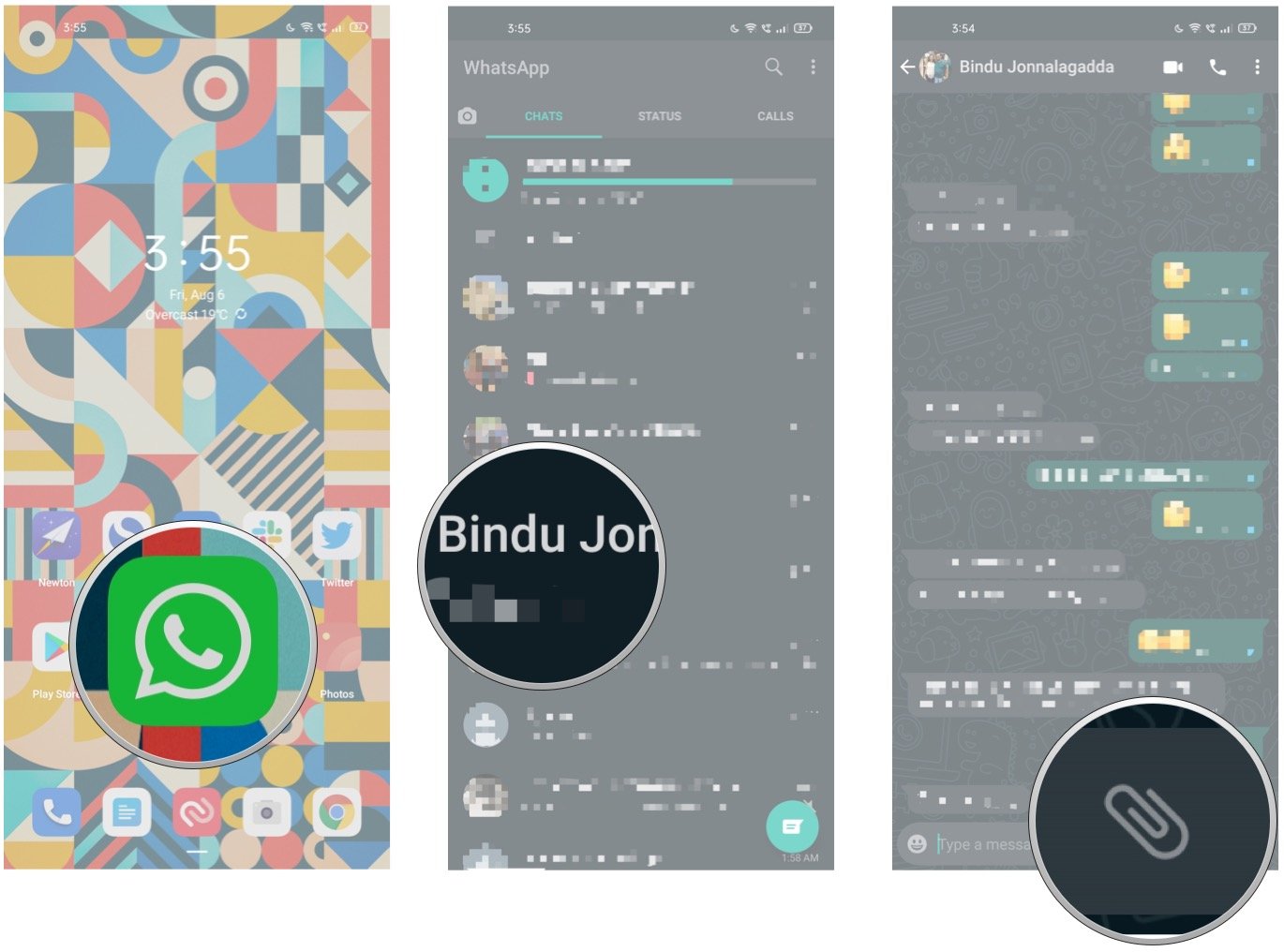 How to send 'View Once' photos in WhatsApp