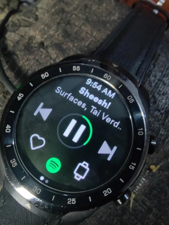 Spotify Wear OS Update Ticwatch
