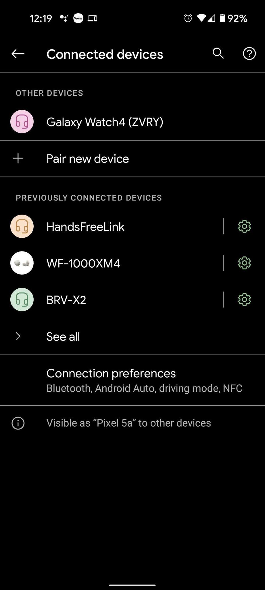 Disable Calls on Galaxy Watch 4