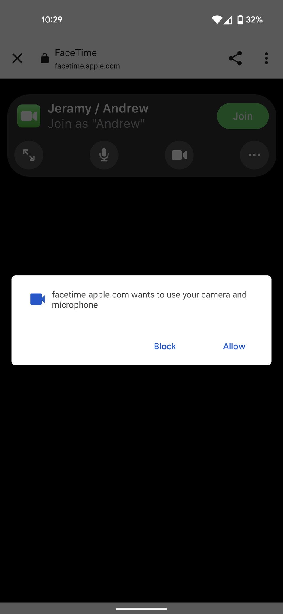 How To Use Facetime On Android Permissions