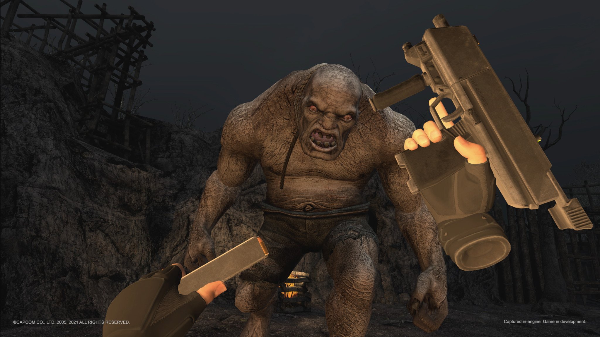 Captura de pantalla de Resident Evil 4 VR