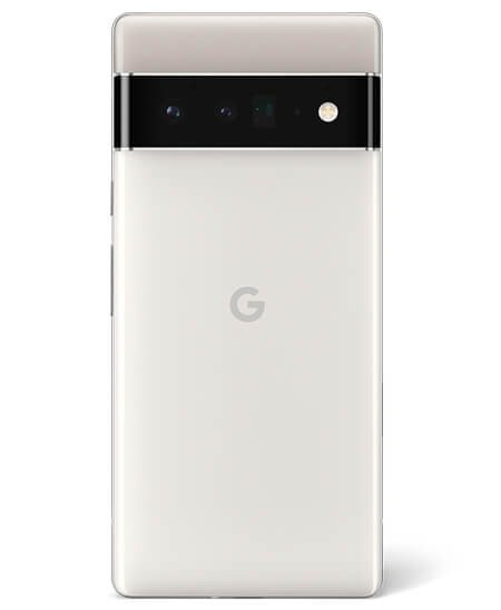 Google Pixel 6 Pro Cloudy White Back