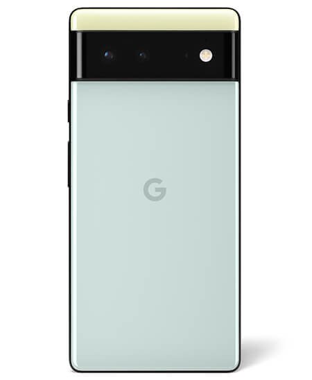 Google Pixel 6 Seafoam Green Back