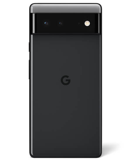 Google Pixel 6 Stormy Black Back