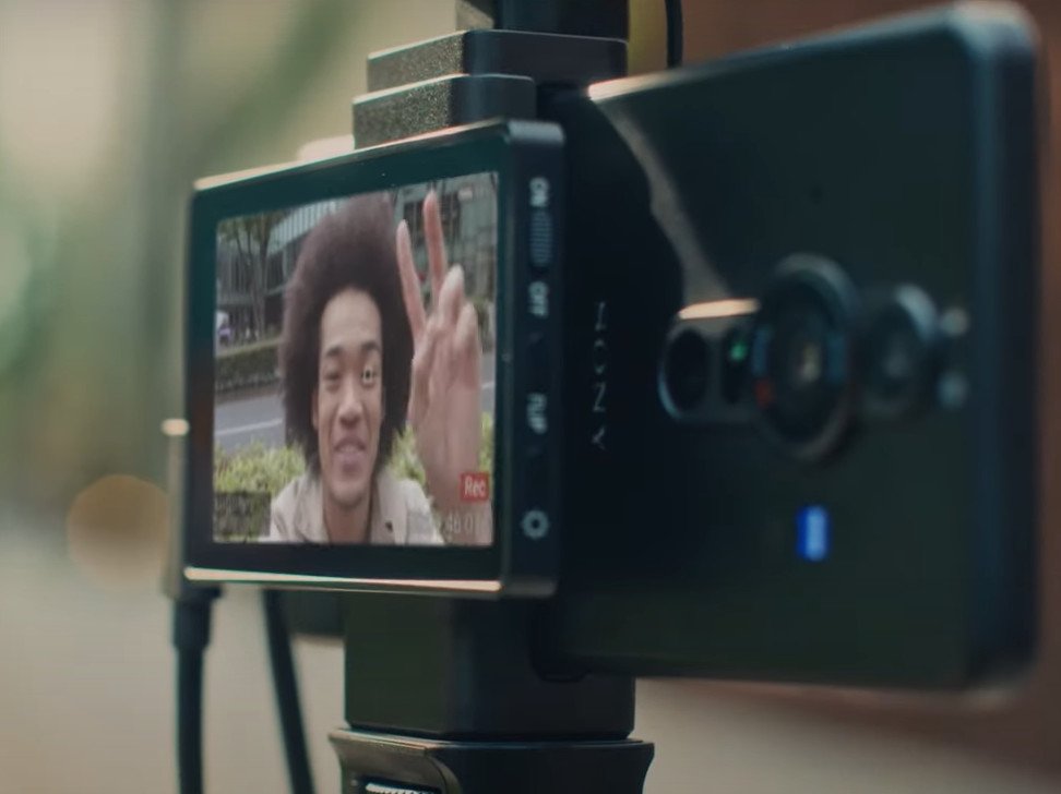 Estilo de vida do monitor Sony Xperia Pro 1 Vlog