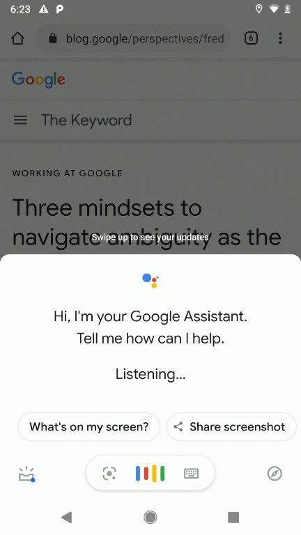 Google Assistant Read It