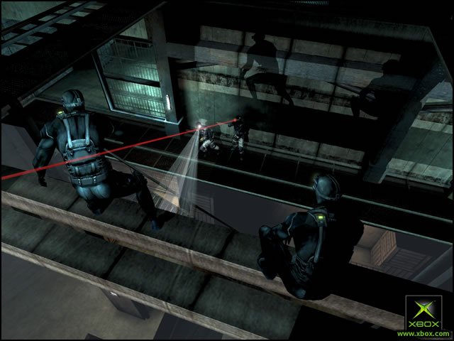 Splinter Cell: Captura de tela da teoria do caos
