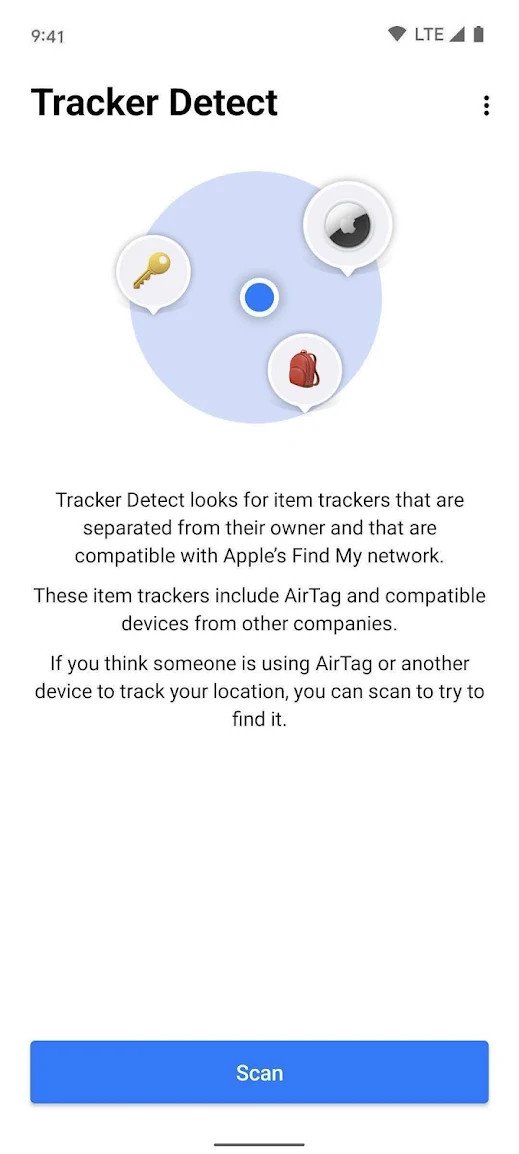 Apple Tracker Detect