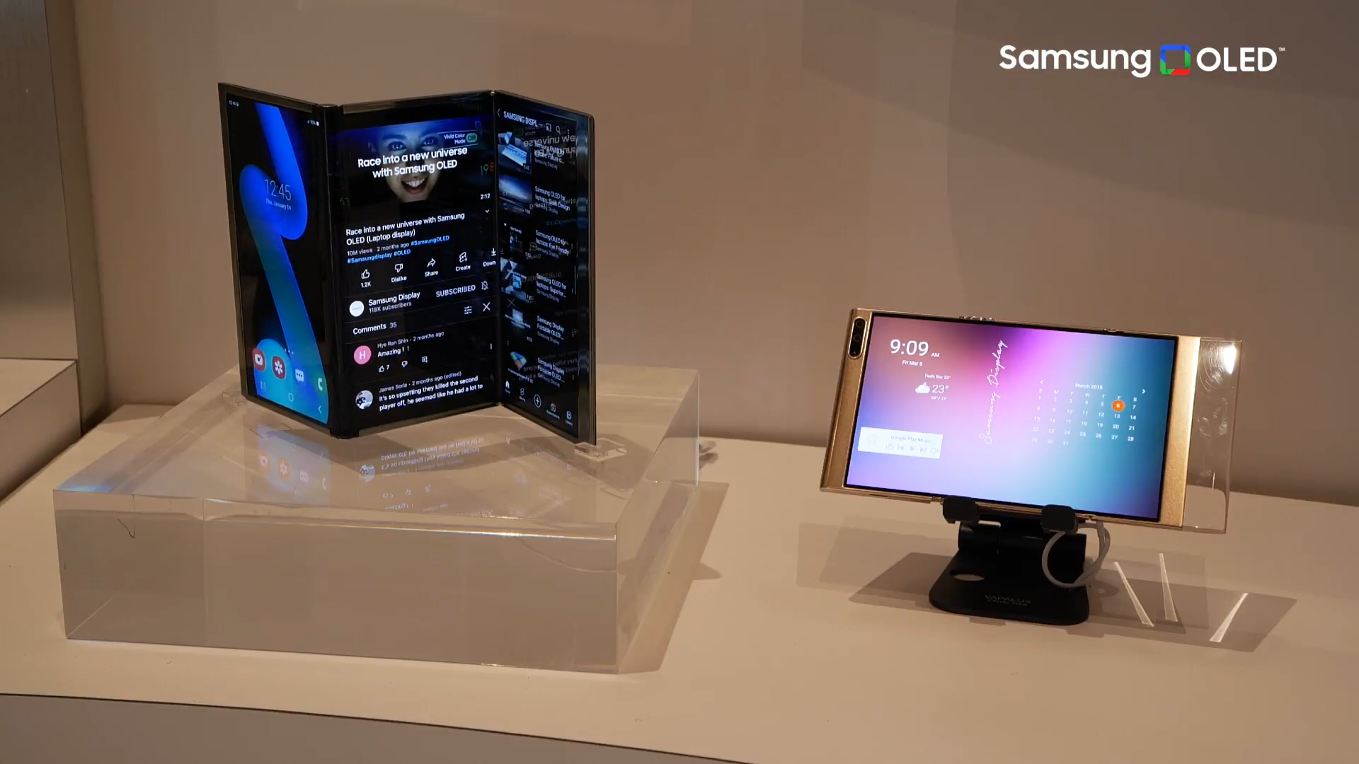 Samsung Oled Concepts Ces