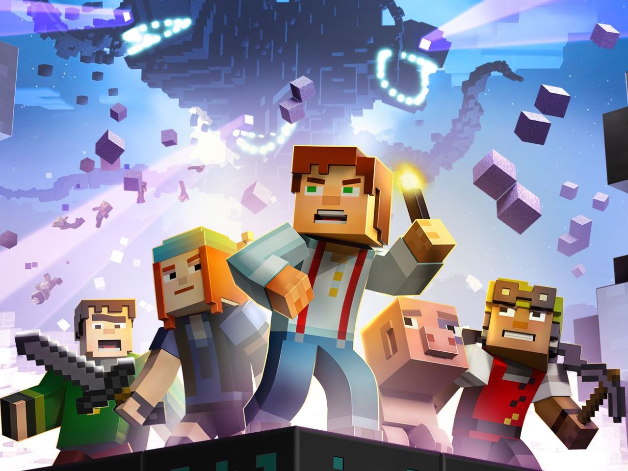 The first episode of Minecraft Story Mode is out for