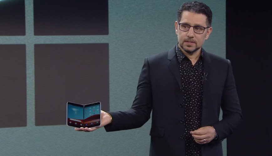 Breaking: Microsoft Reveals Folding Phone Called Surface Duo-First Look