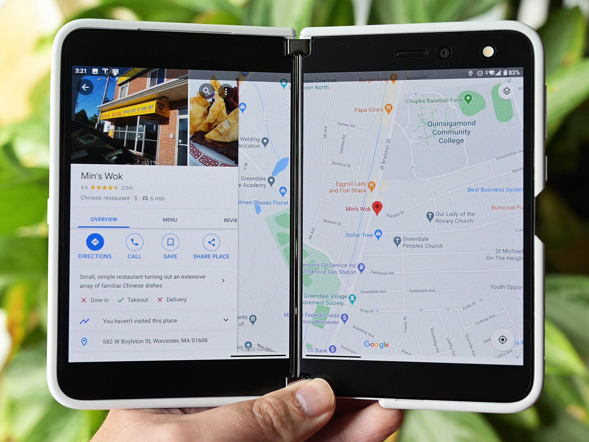 Google Maps now works with Surface Duo's dual screens | Android Central