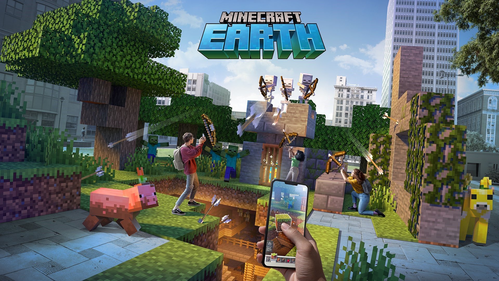 Minecraft Earth Hero Image