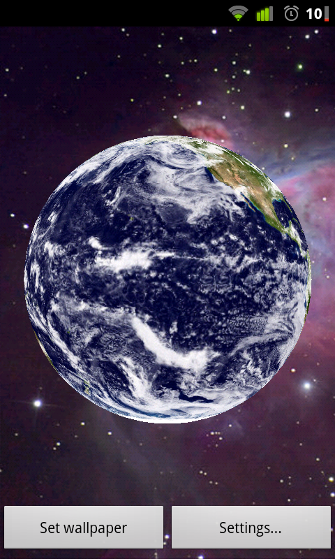Android Quick App Earth Live Wallpaper Android Central