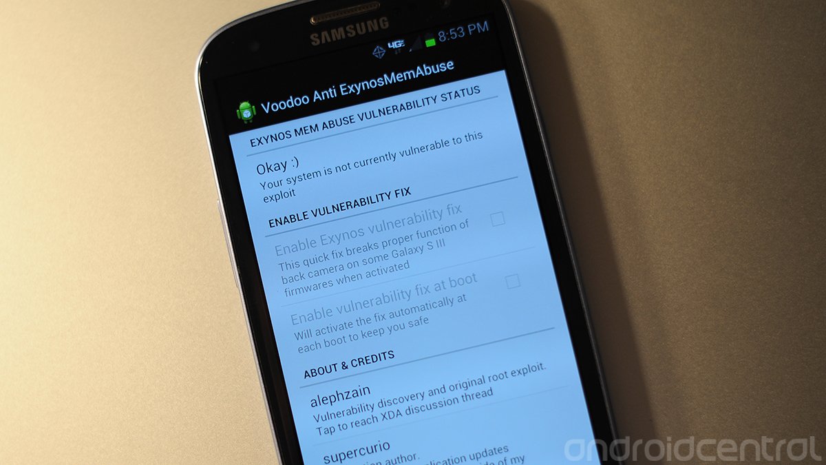 Samsung Exynos exploit