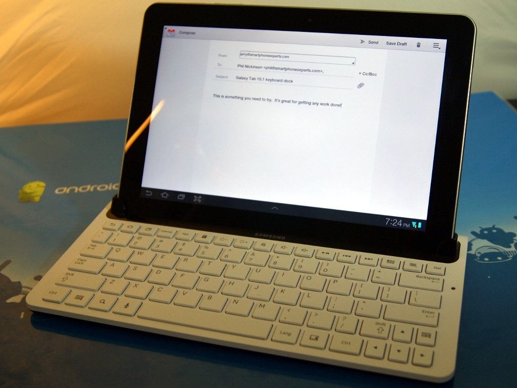 Samsung Galaxy Tab 10.1 keyboard dock review | Android Central