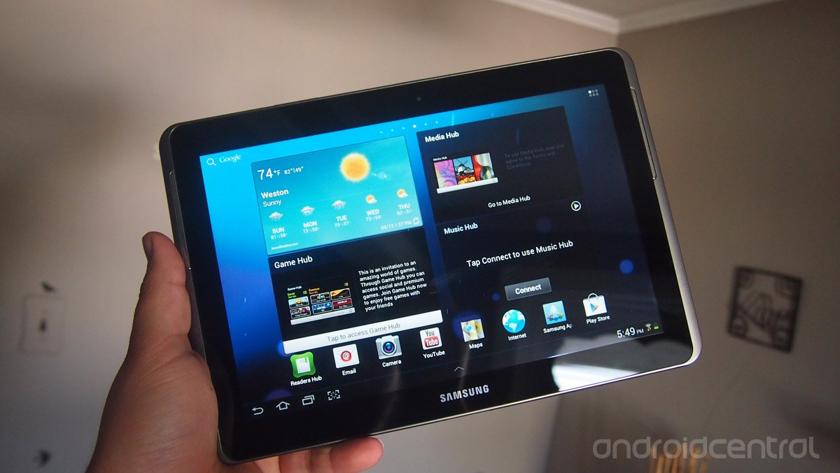 Samsung Galaxy Tab 2 10 1 Review Android Central