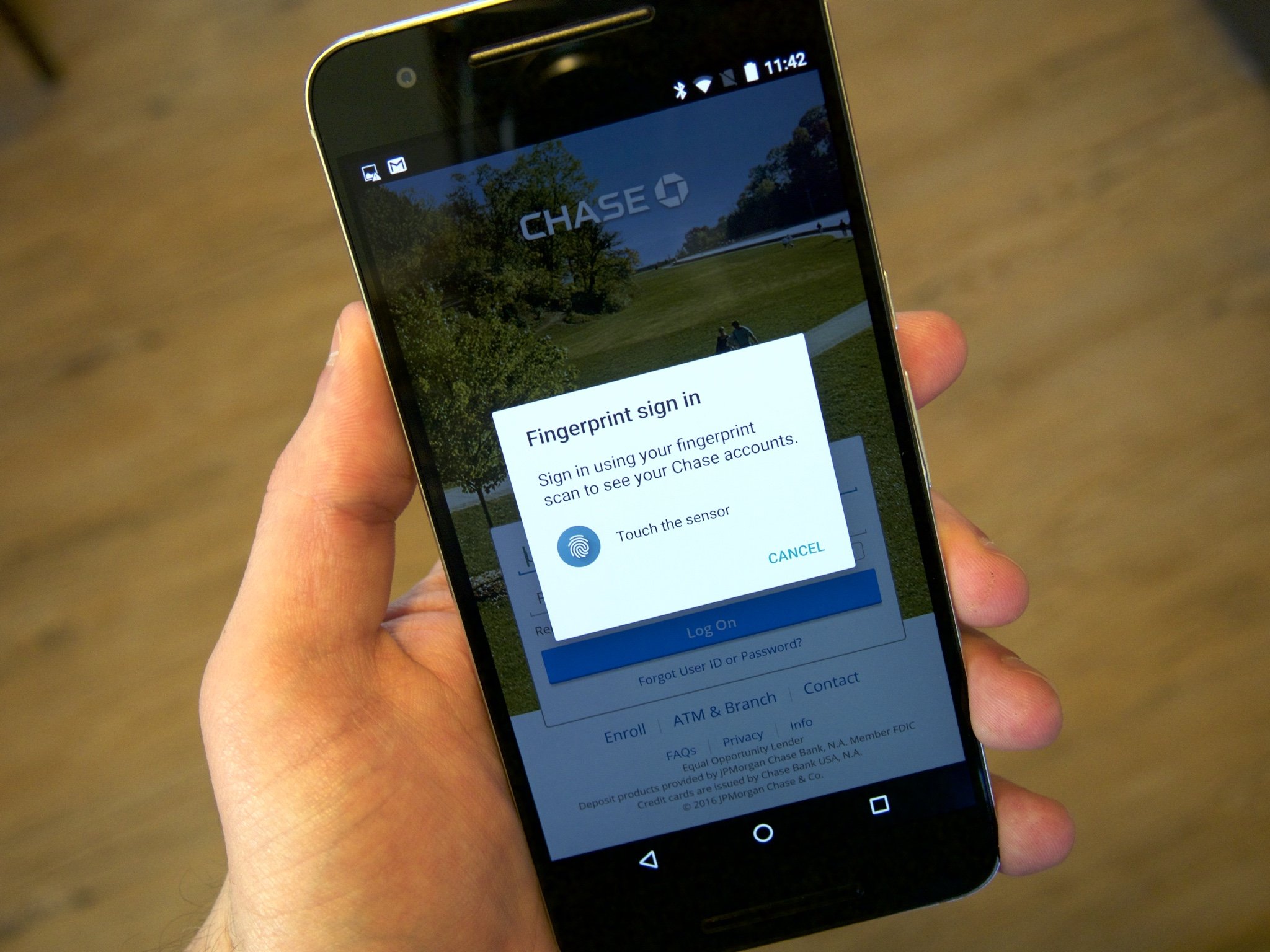 Chase Mobile app now lets you log in with your fingerprint