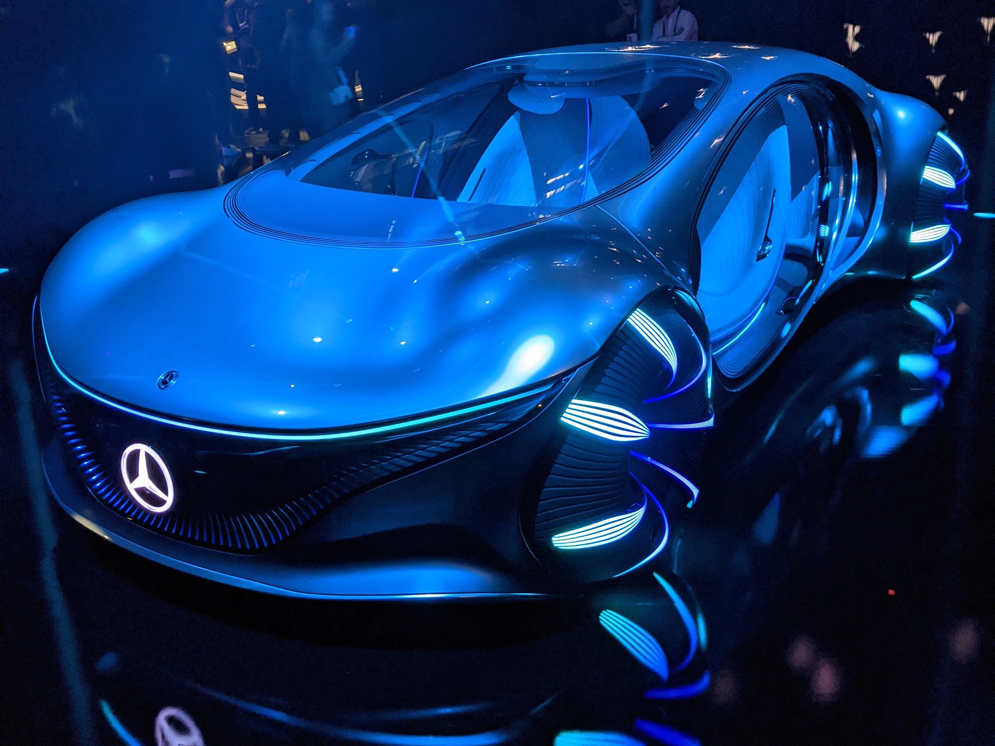 Mercedes Concept Low Light