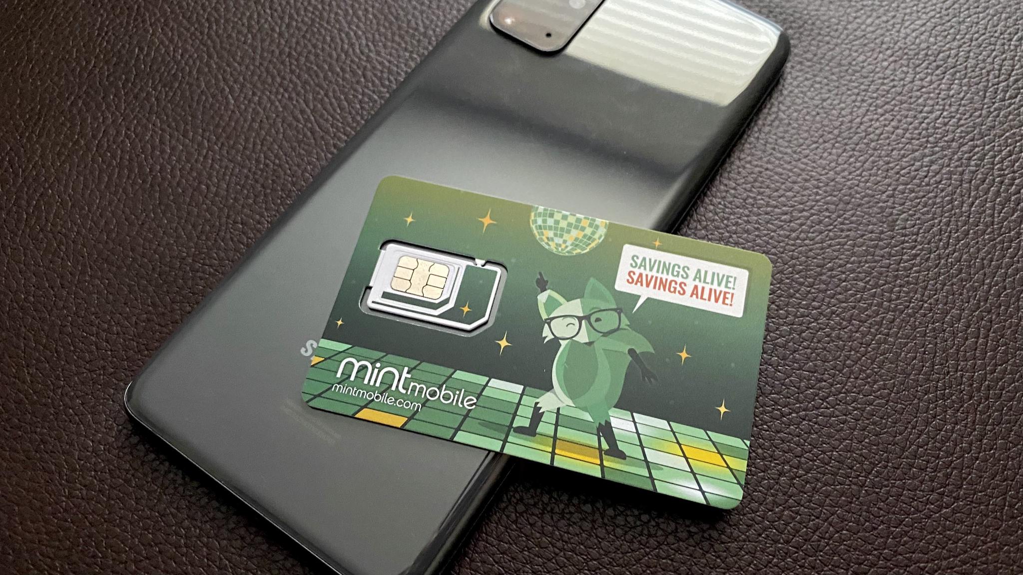 Mint Mobile SIM Galaxy S20