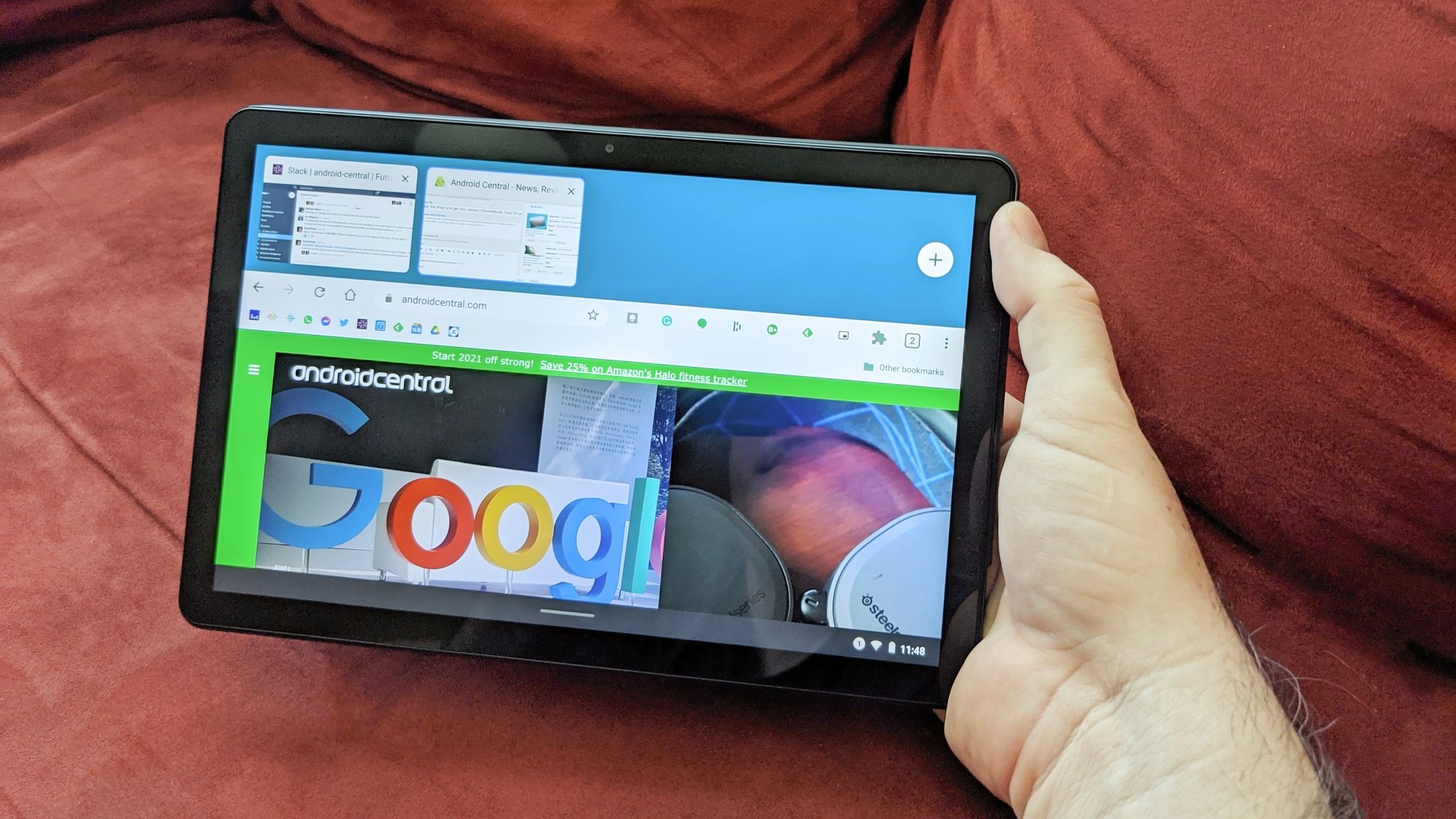 Lenovo Chromebook Duet Tablet Mode