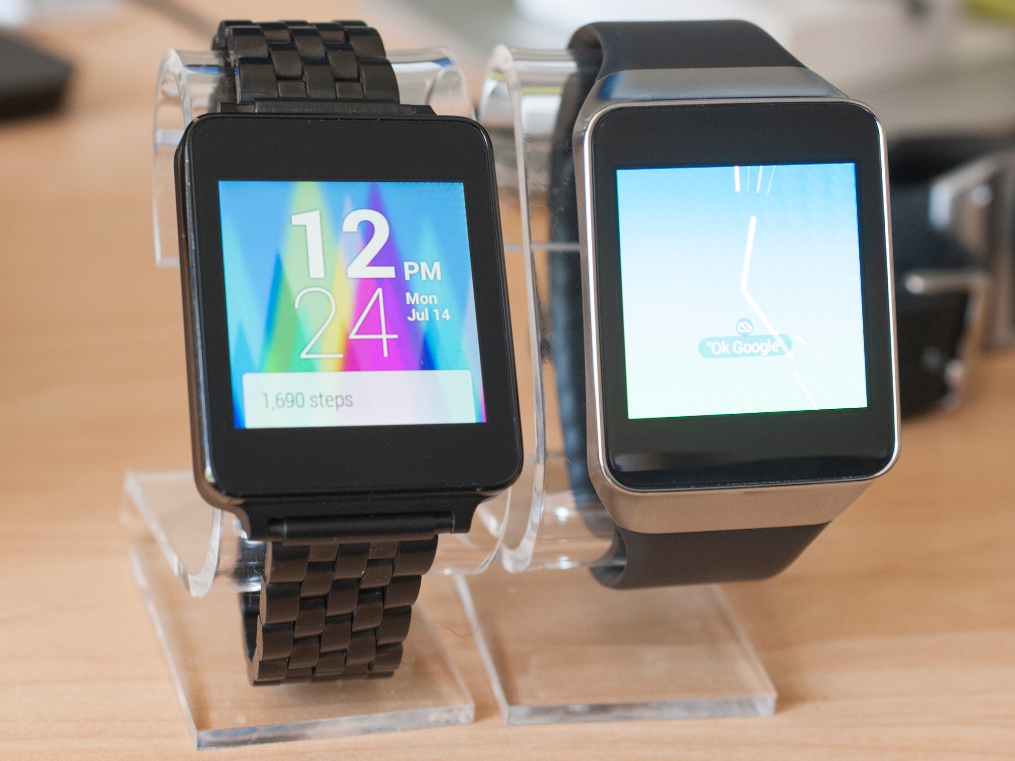 LG G Watch and Samsung Gear Live