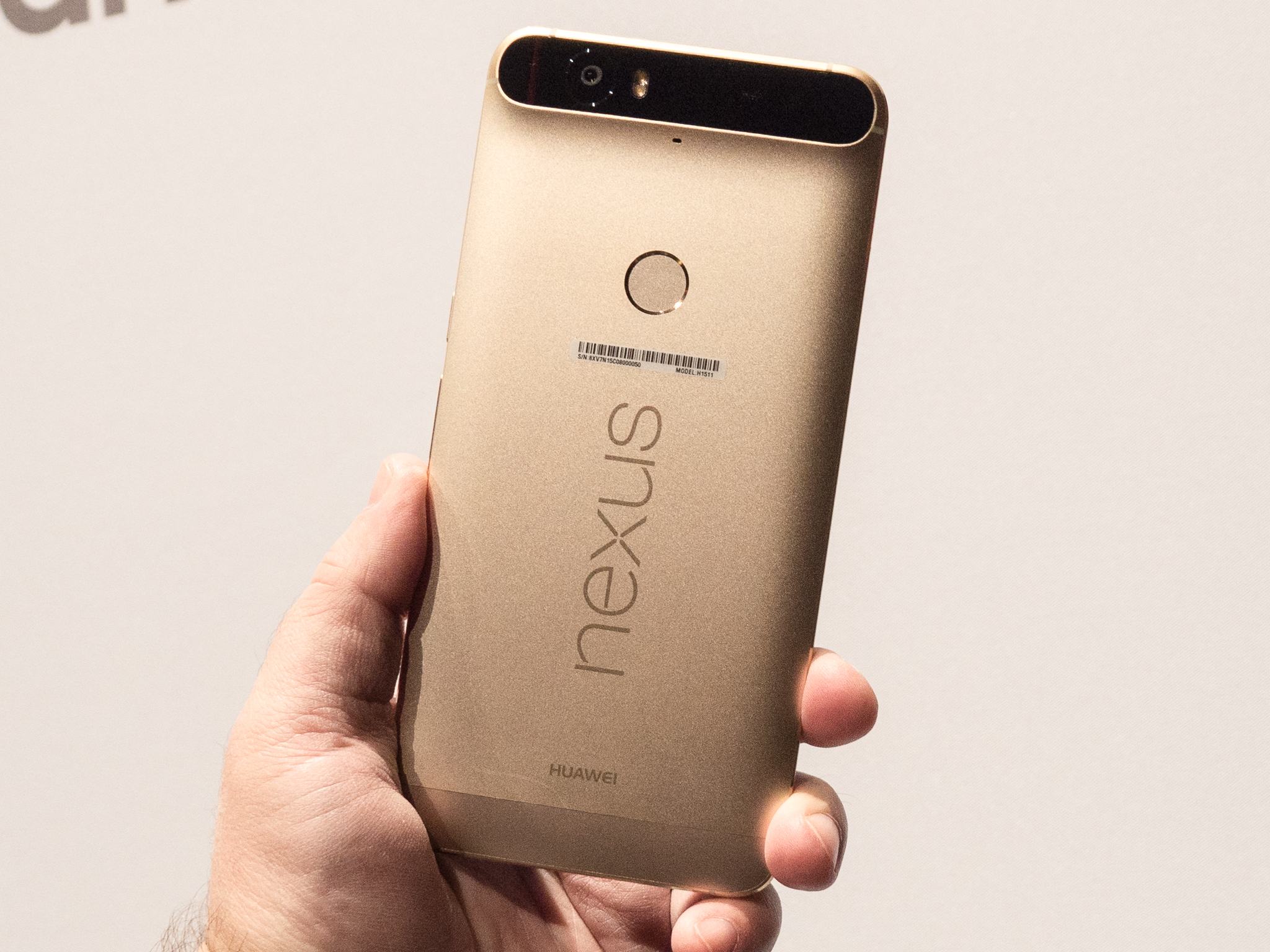 Nexus 6P gold colorway