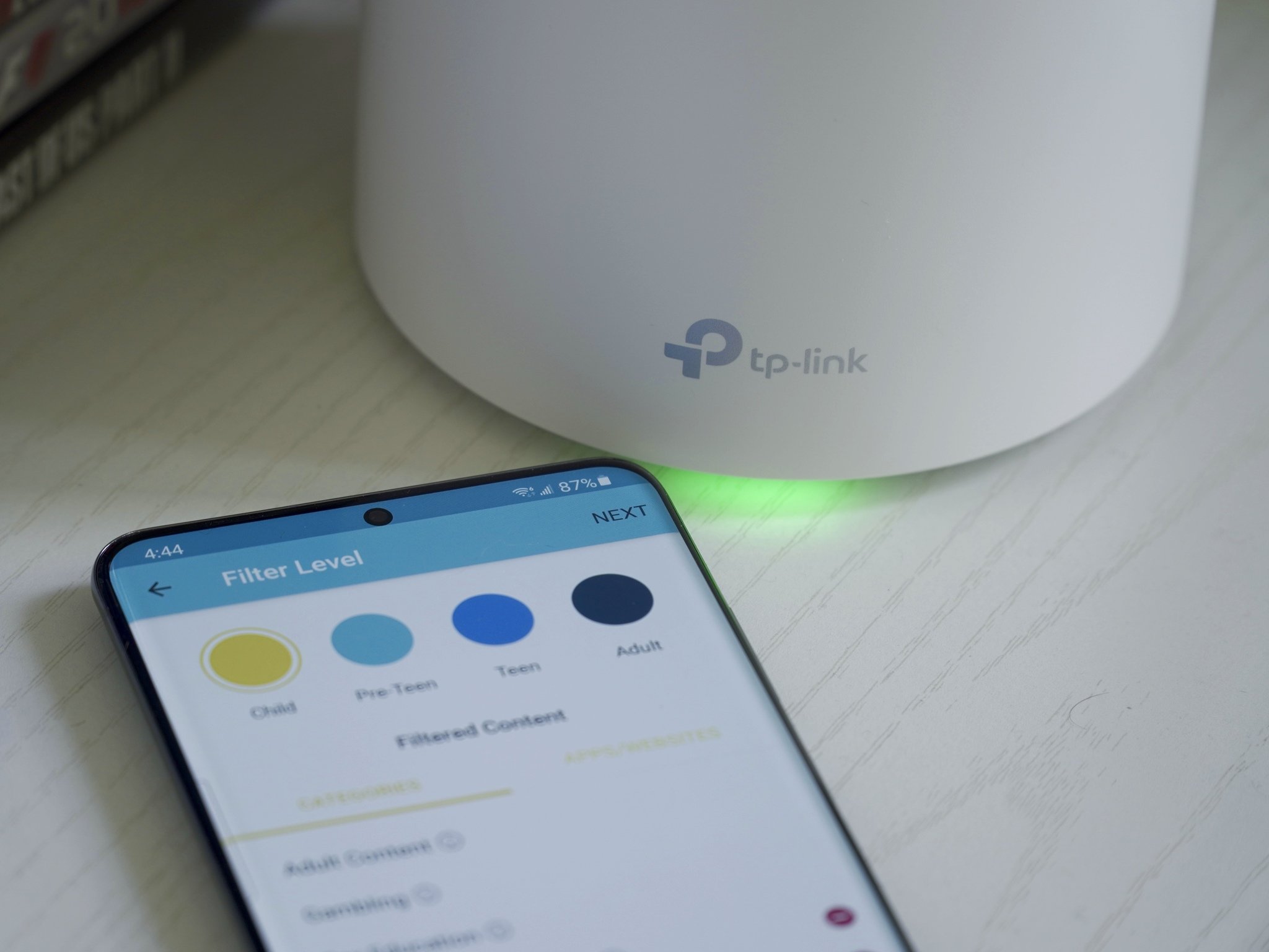 TP-Link HomeCare on a Deco X60