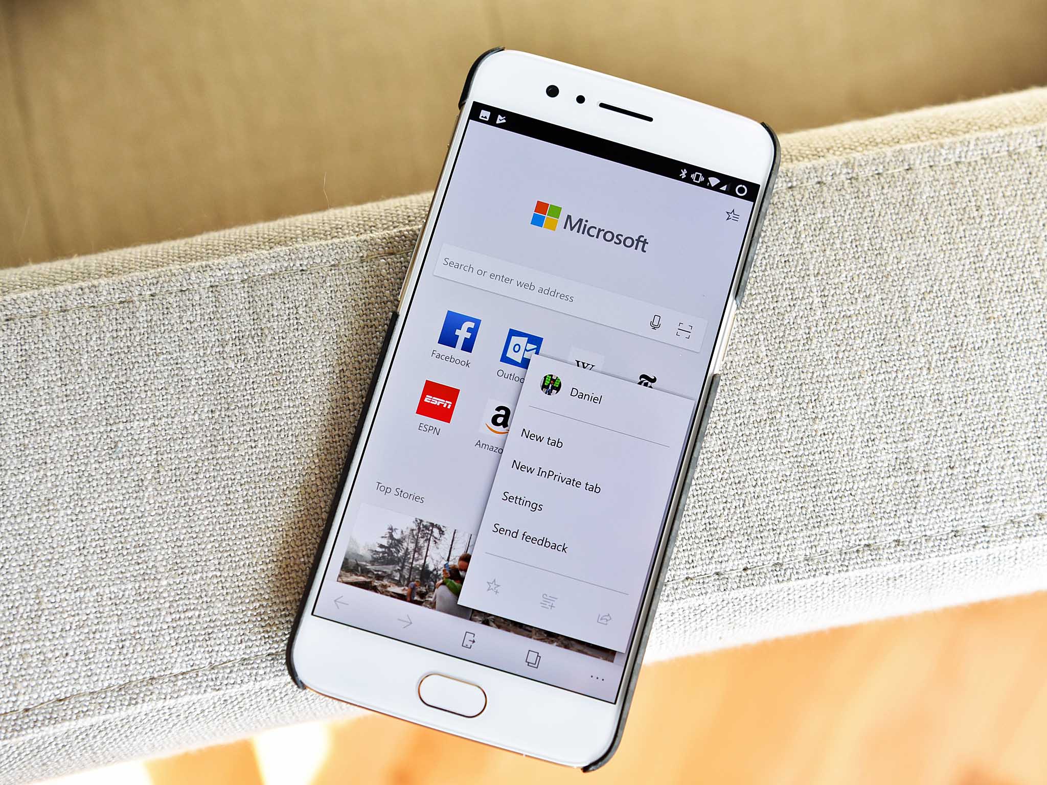 Microsoft Edge beta for Android adds picture-in-picture support