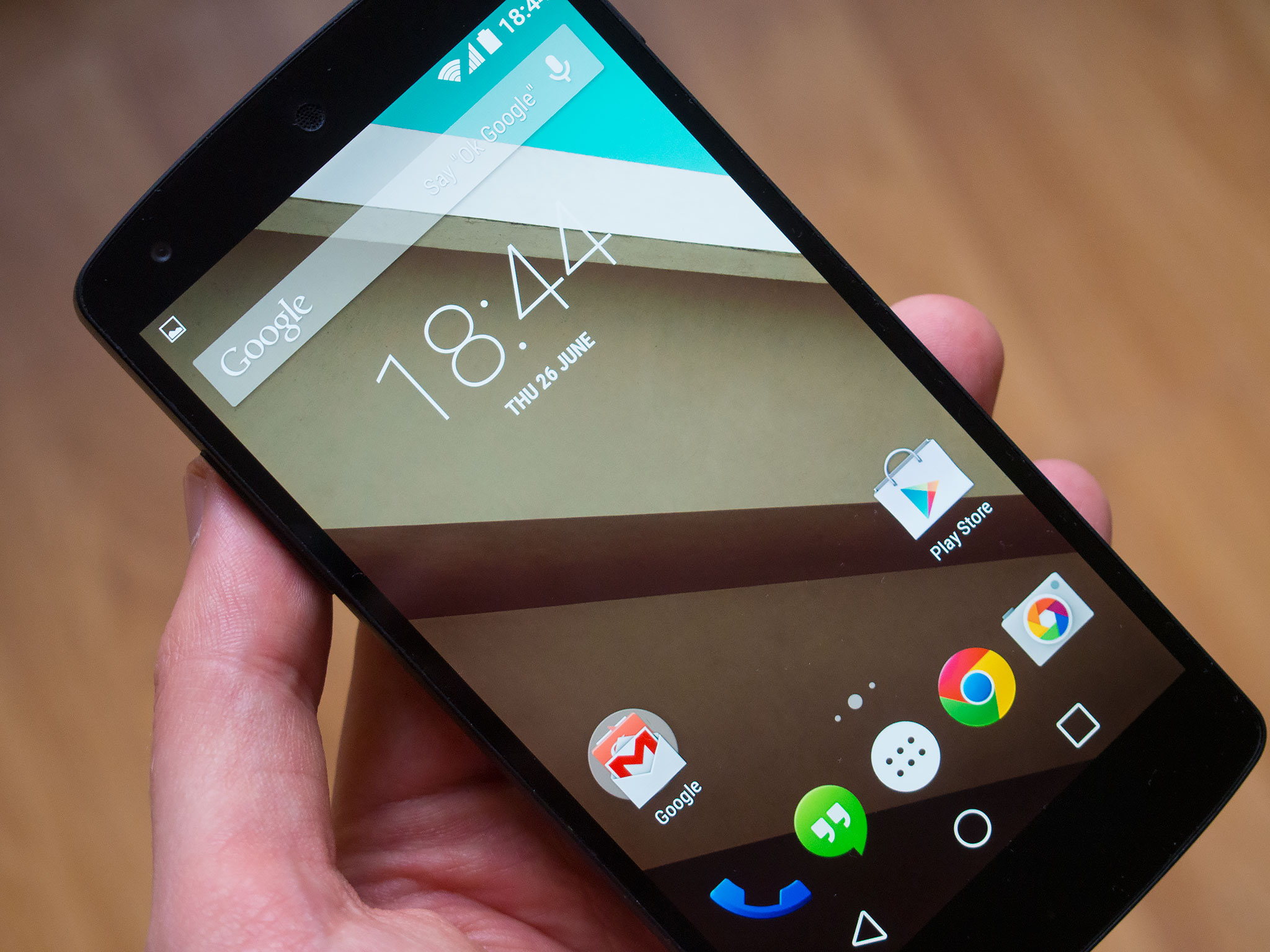 Nexus 5 on Android L