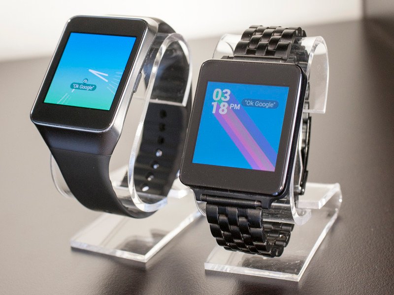 The Samsung Gear Life and the LG G Watch