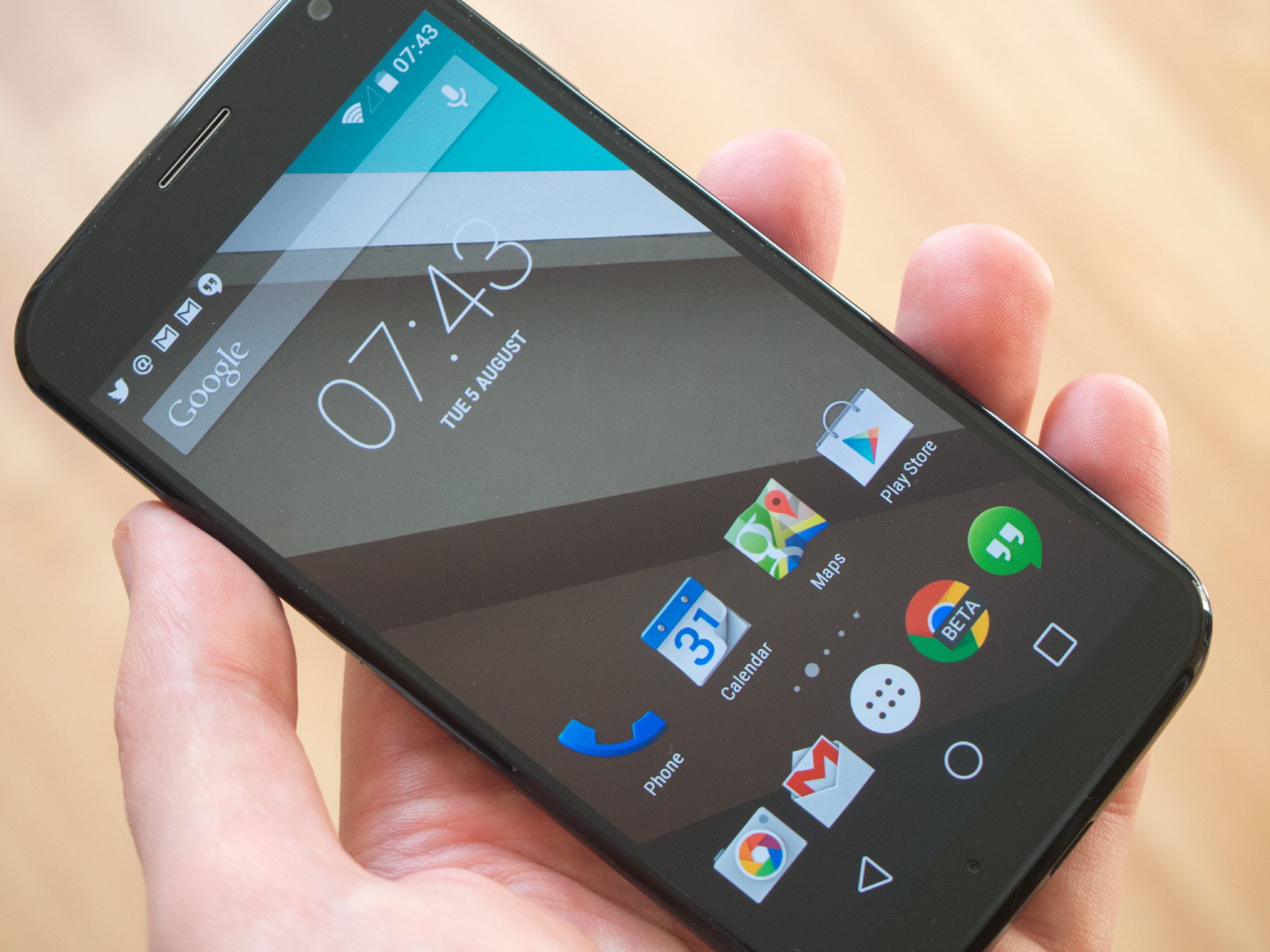 Moto X, Android L