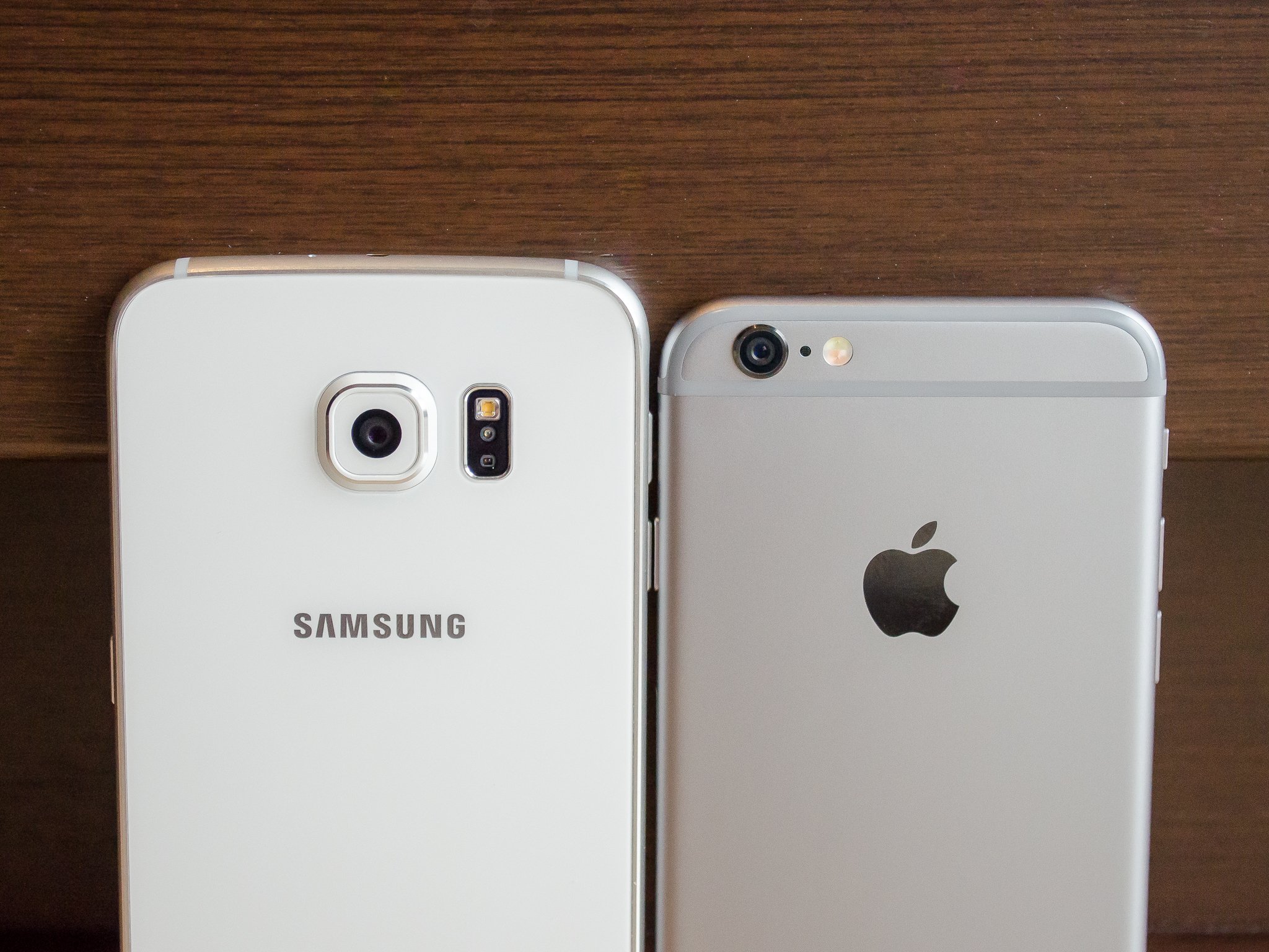 Galaxy S6 and iPhone 6