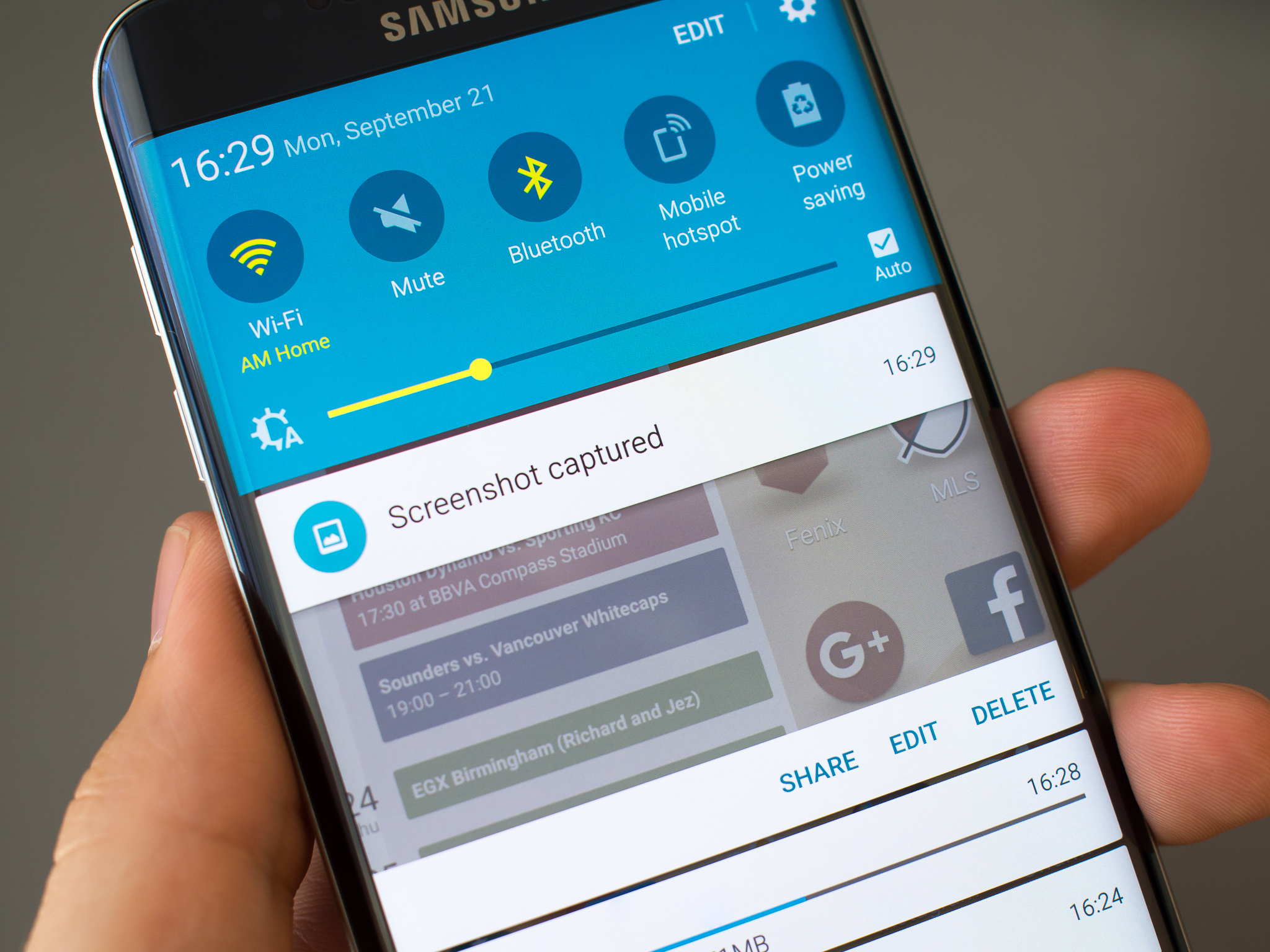 How To Take A Screenshot On The Galaxy S6 Edge Android Central