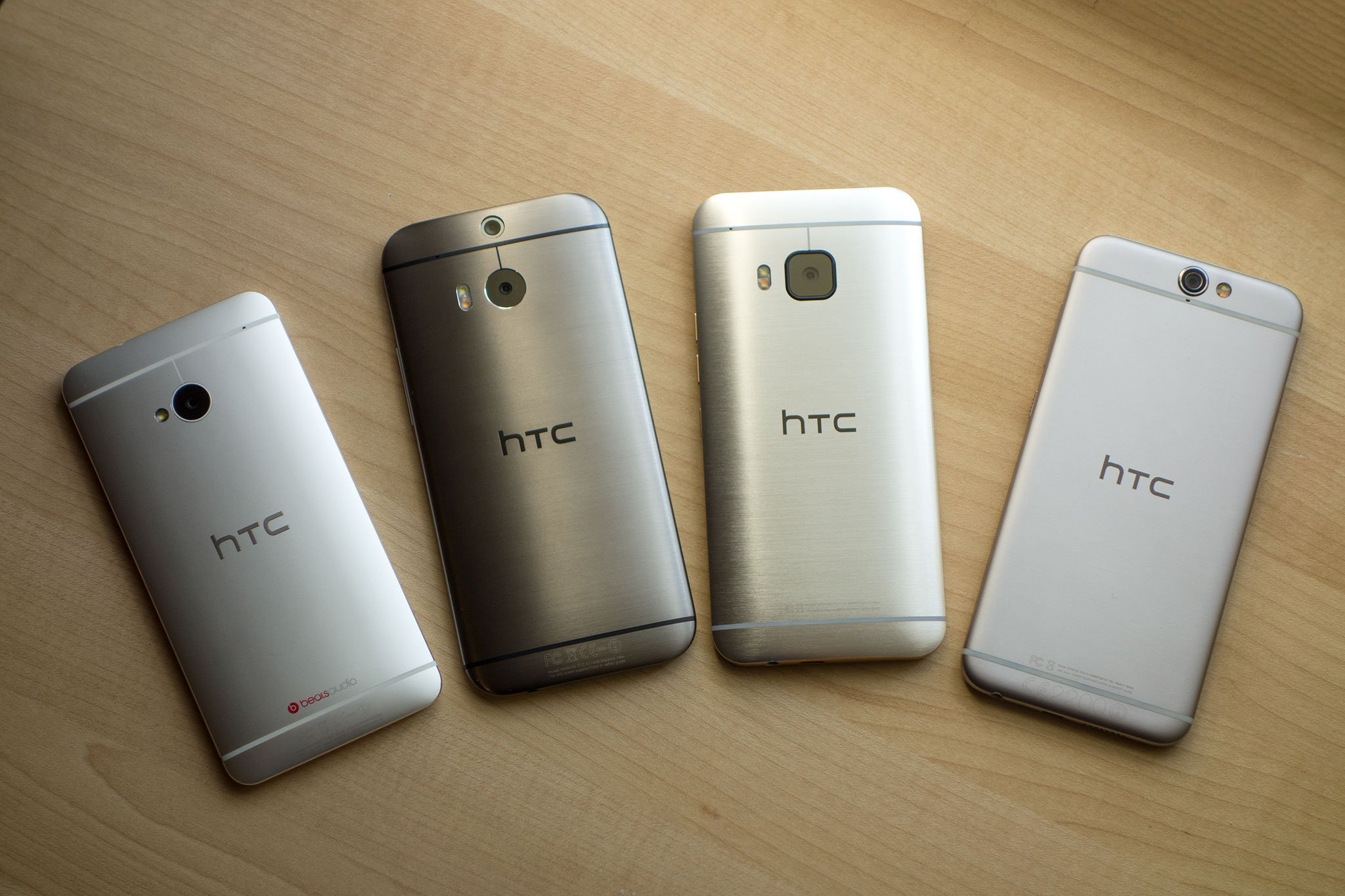 HTC One A9, M7, M8, M9