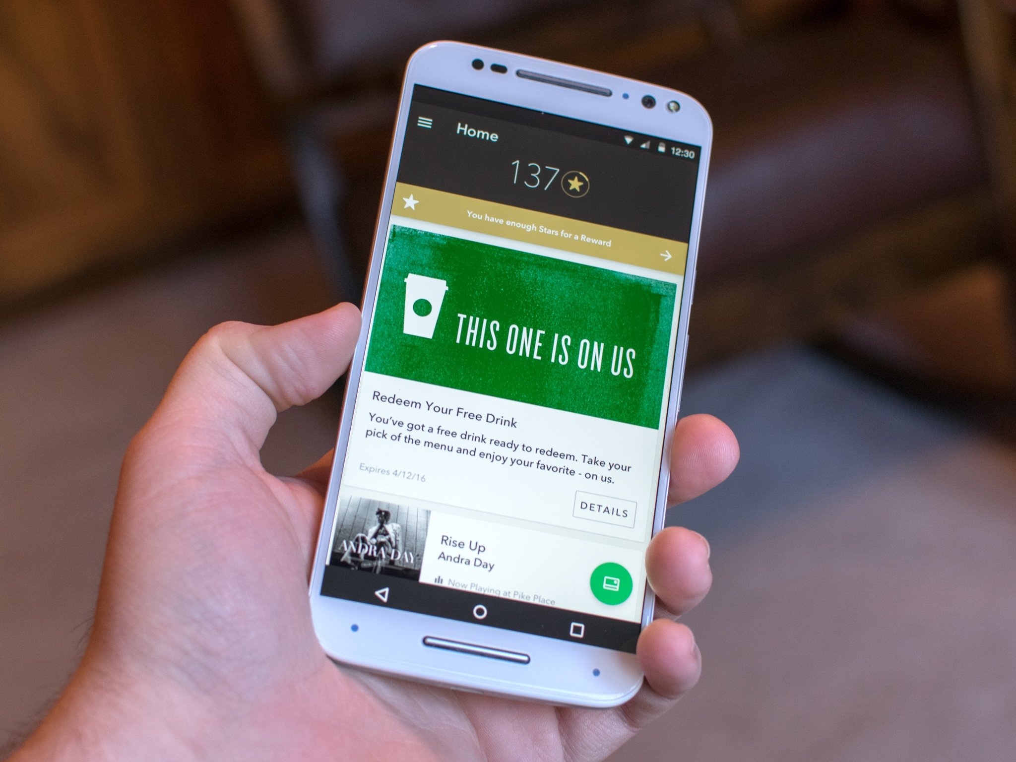 Starbucks Refreshes Its App For Its New Rewards Program Android