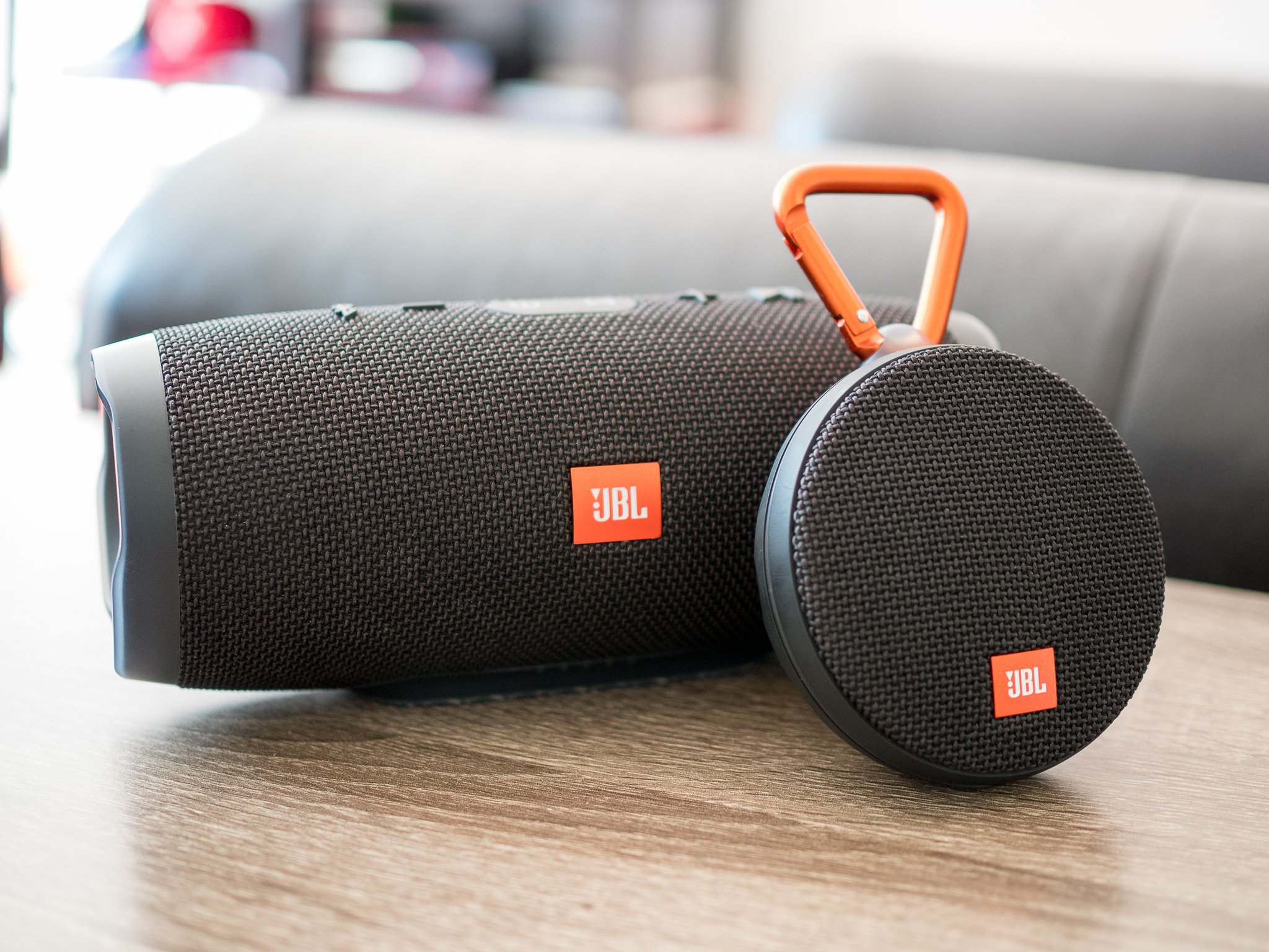 JBL Charge 3 and Clip 2