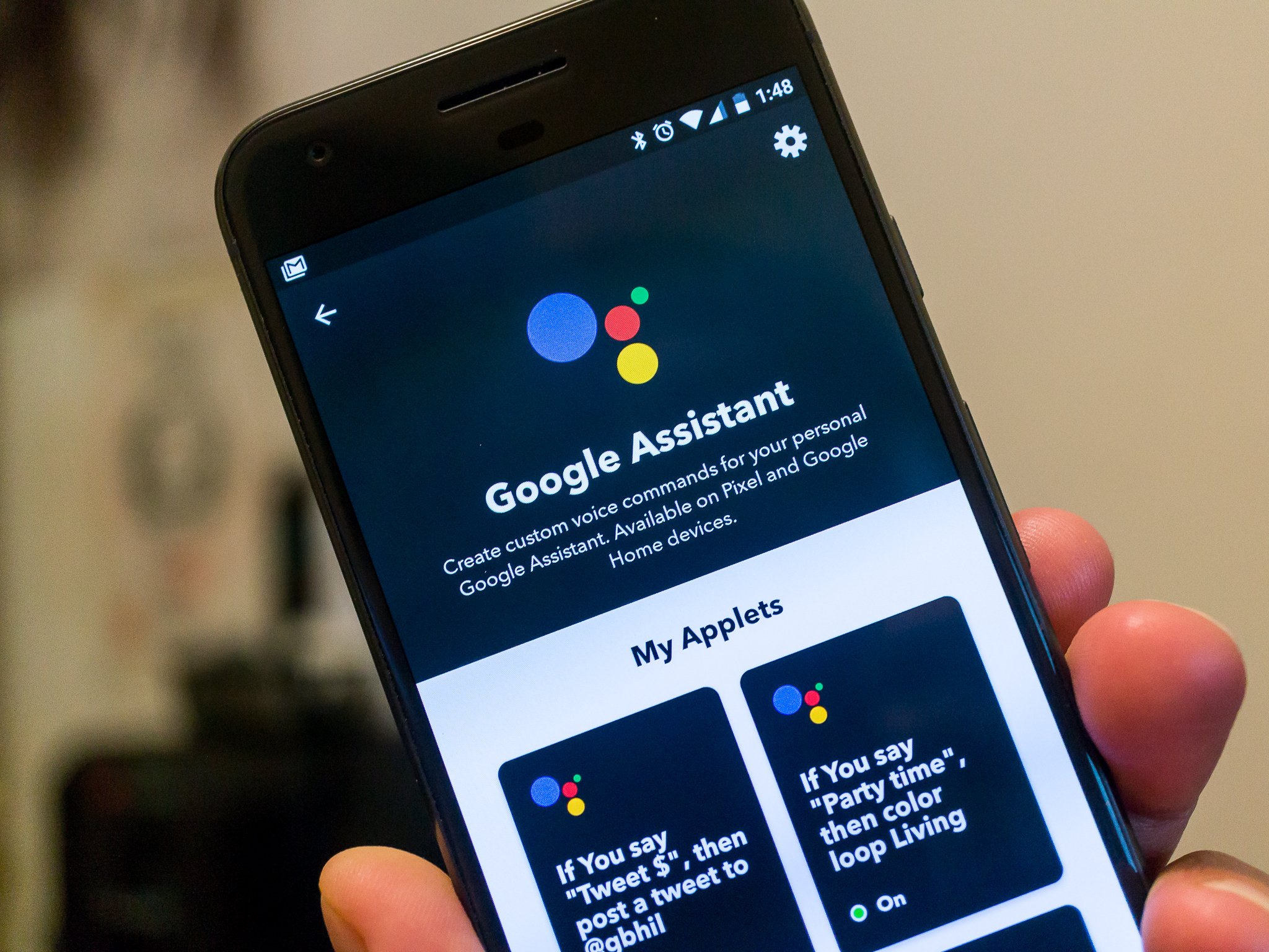 Google Assistant and IFTTT