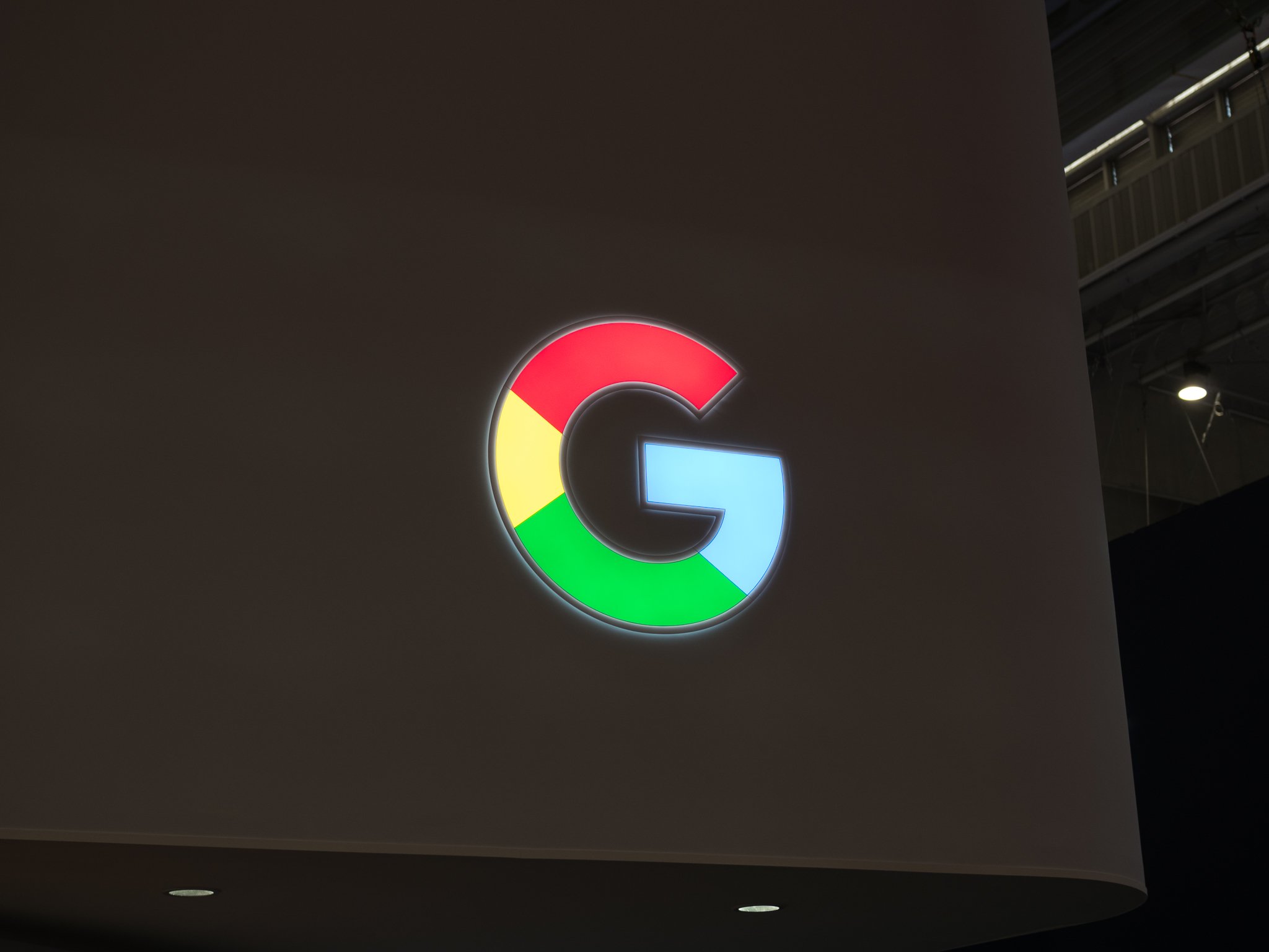 Google Logo dark