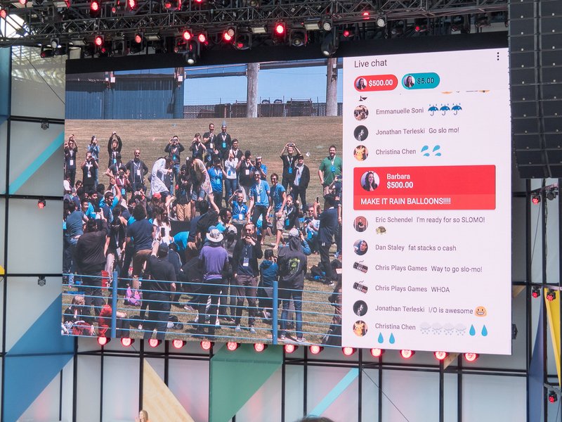 YouTube&#39;s Super Chat API can trigger actions in the real world