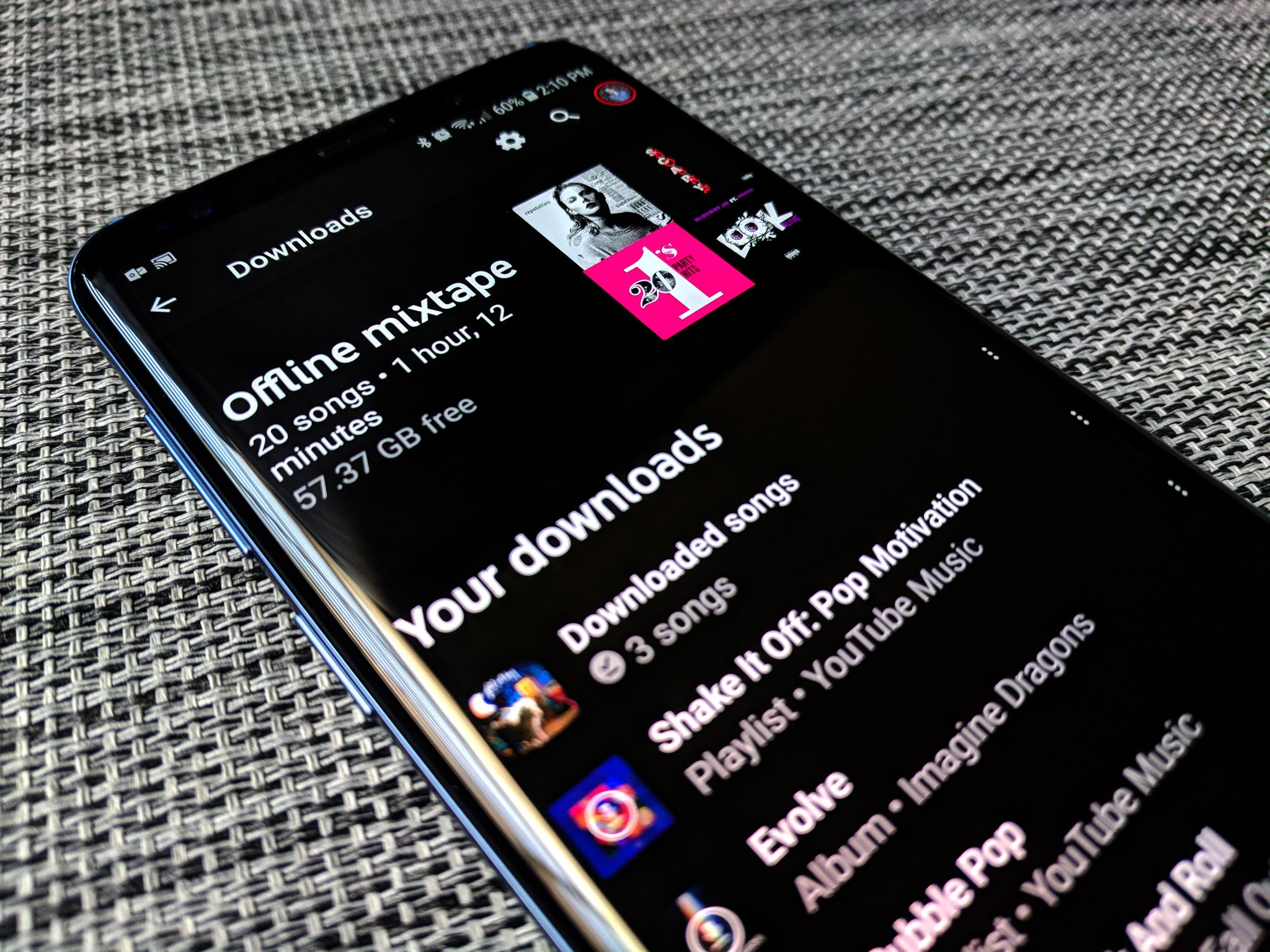 How To Download Music In Youtube Music For Offline Playback Android Central