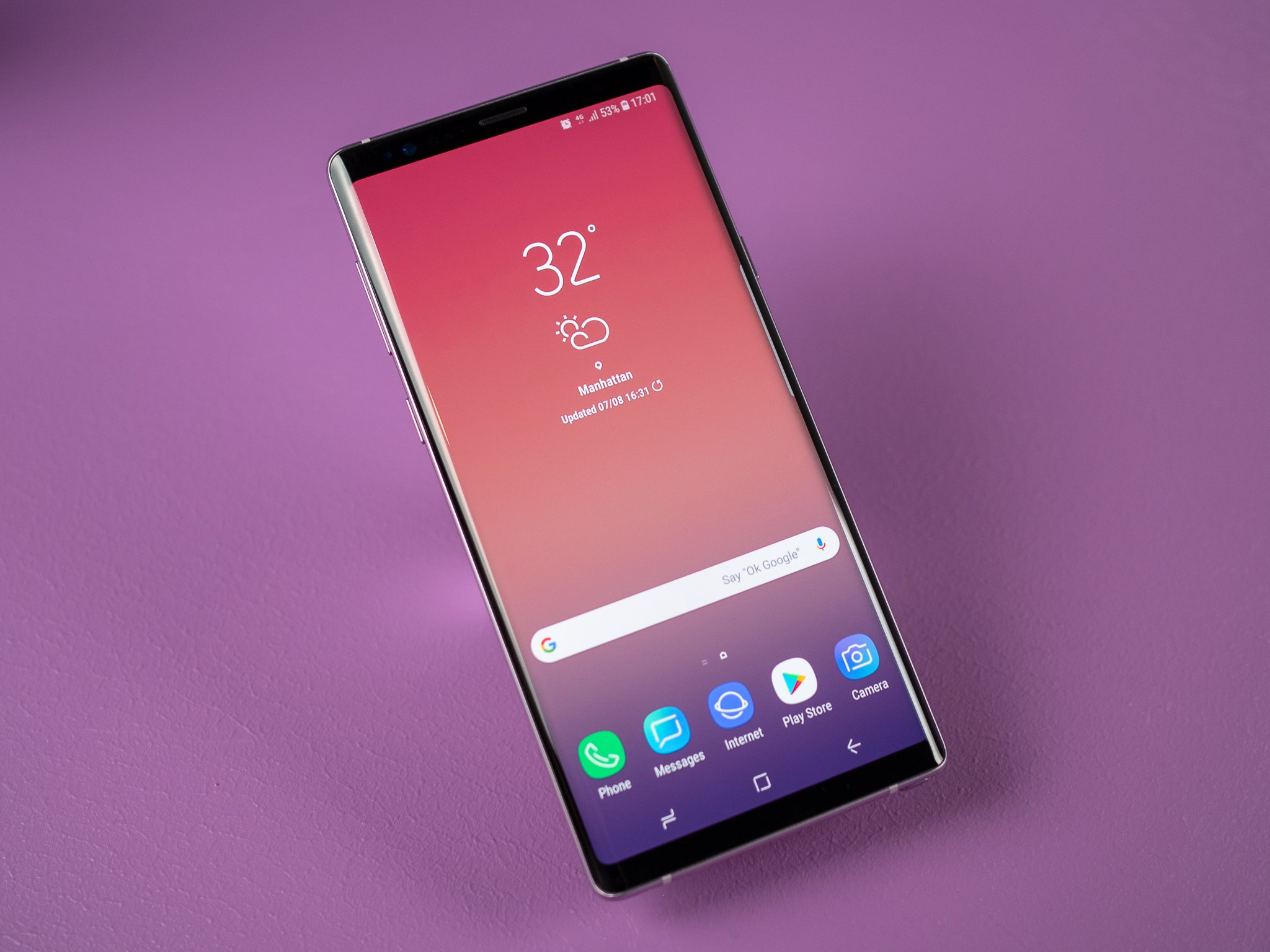 Galaxy Note 9's screen receives record-setting rating from DisplayMate