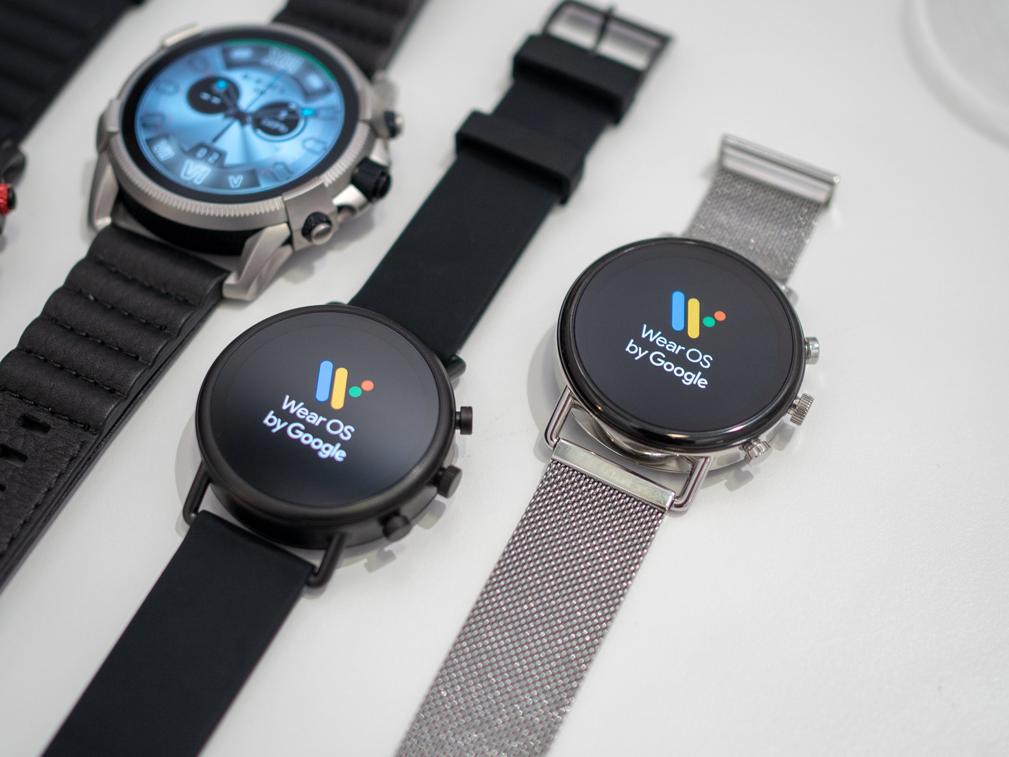 Skagen Falster 2 with Wear OS logo on the display