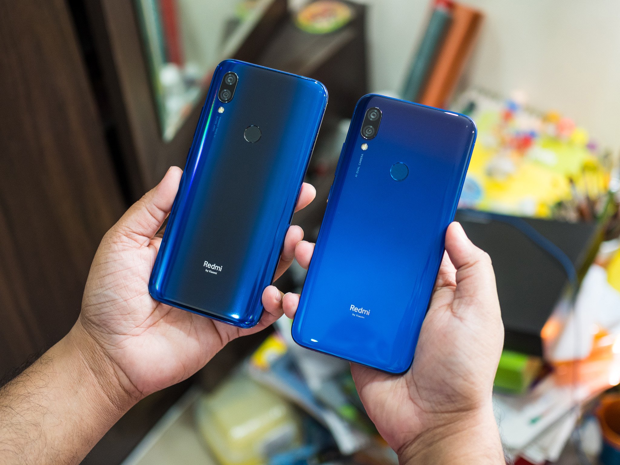 redmi 7 and y3