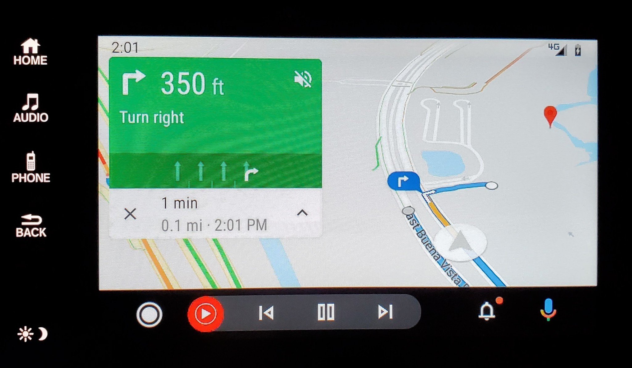 new Android Auto navigation maps