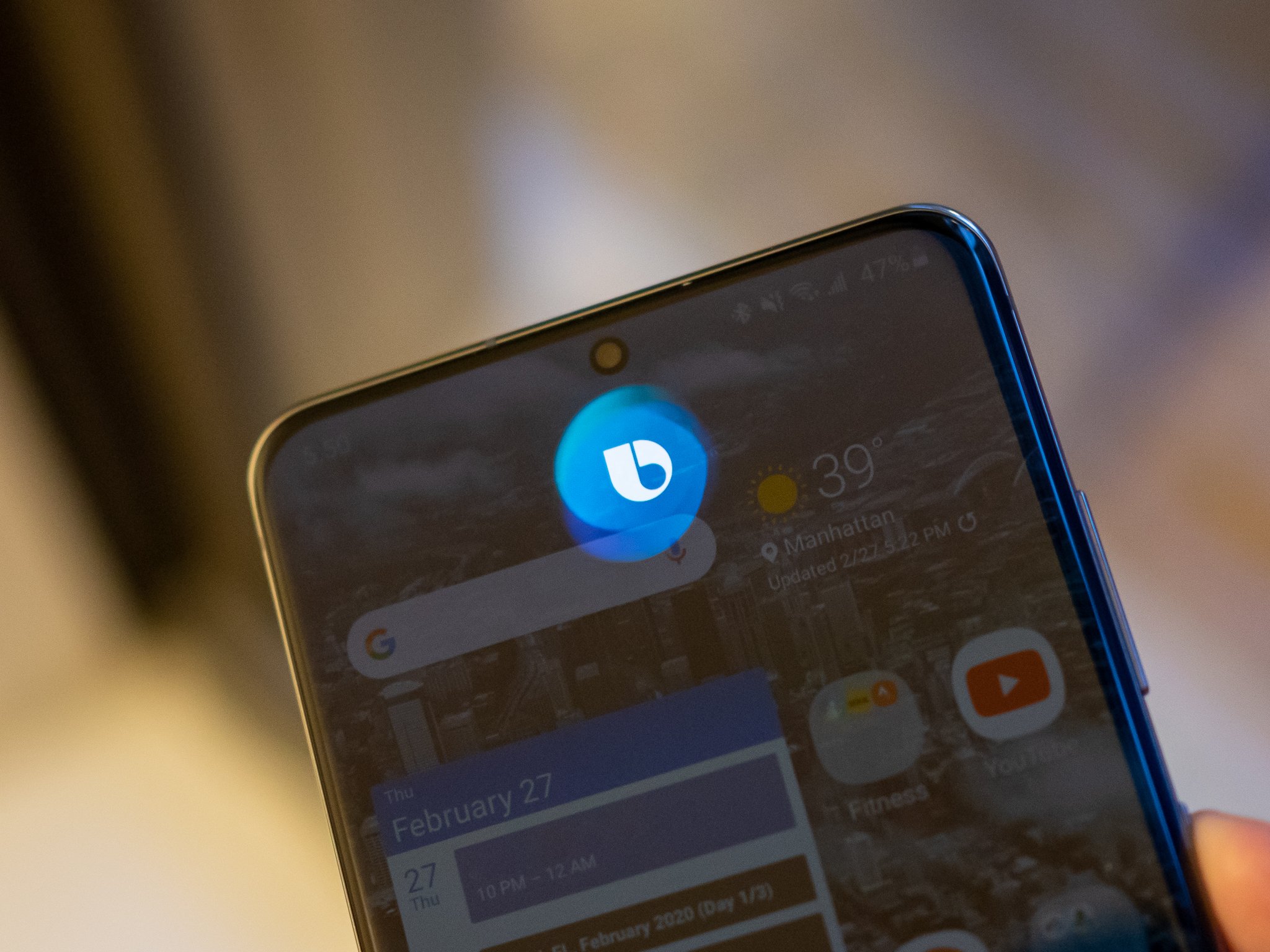 Bixby Voice on the Galaxy S20 Ultra