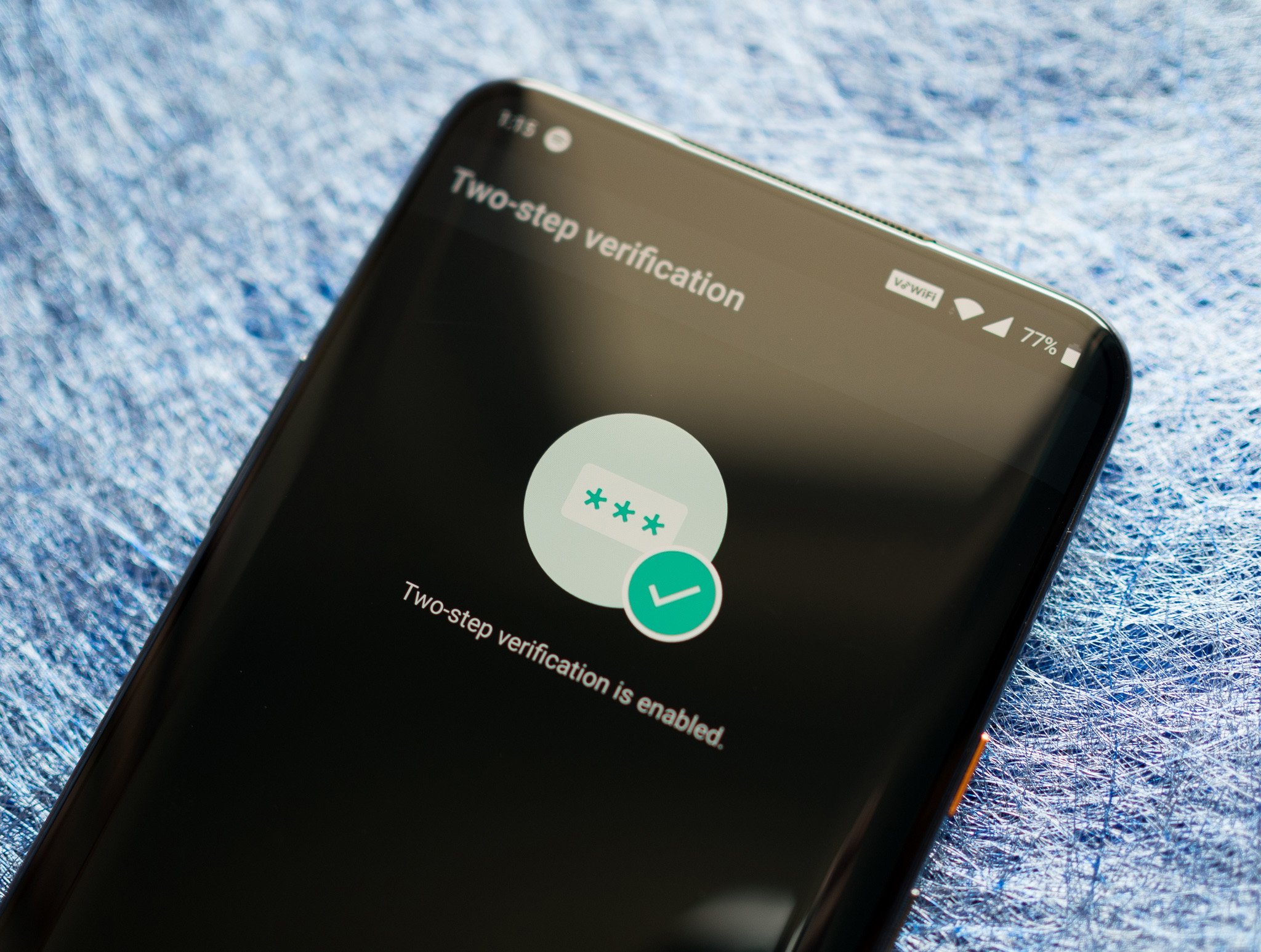 How to enable two-factor authentication in WhatsApp for Android