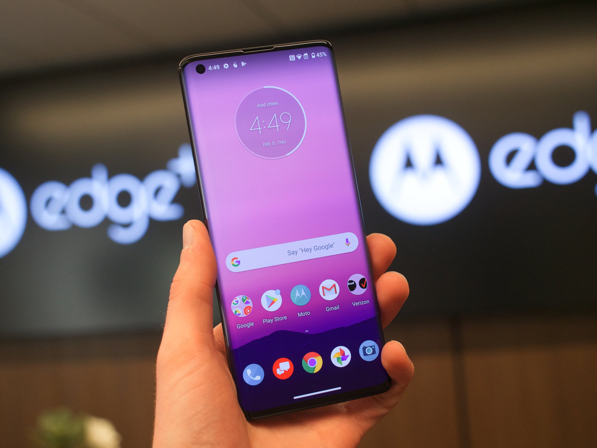 Motorola Edge Plus Hands On