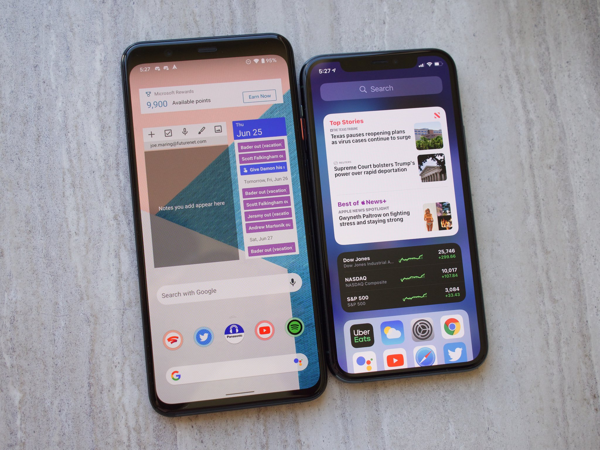 iOS 14 and Android 11