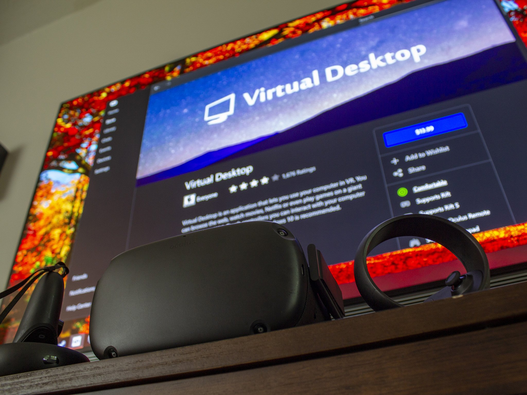 Oculus Quest Virtual Desktop